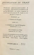 Poésie involontaire et poésie intentionnelle.  par ELUARD Paul. - Image 1