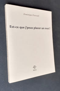 Est-ce que j’peux placer un mot ?