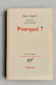 Pourquoi ? Une voix de fin silence II -