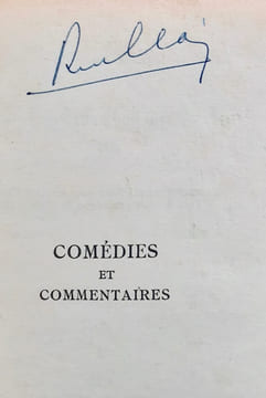 Comédies et commentaires - Le silence est d'or - La beauté du diable - Les belles-de-nuit - Les grandes manoeuvres - Porte des Lilas - . CLAIR (René) ...