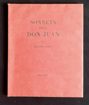 Sonnets pour Don Juan -. GODOY (Armand) -