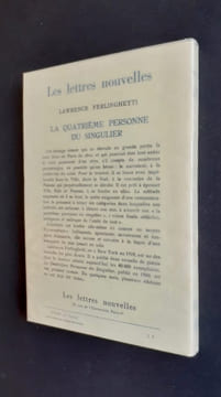 La quatrième personne du singulier (Her) - . FERLINGHETTI (Lawrence) - 