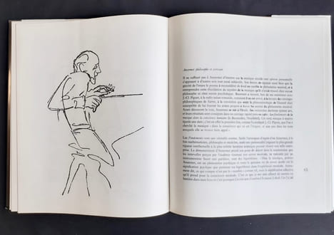 Ernest Ansermet - une vie en images dessinée par Géa Augsbourg suivie d'un texte original d'Ernest Ansemet : "Le geste du chef d'orchestre" -. ...
