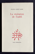 La récitation de l'oubli - par JAMMES (Franck André) - - Image 1