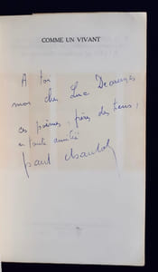 Comme un vivant -