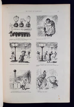 Les Folies parisiennes - Quinze années comiques 1864 - 1879, par Cham - . CHAM - GEROME - NOE (Amédée de) -