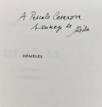 Démêlés - poèmes 2003-2007 -. REDA (Jacques) -