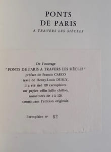 Ponts de Paris à travers les siècles -