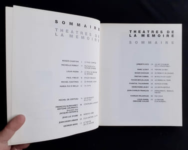 Théâtres de la mémoire - Traverses n° 40 -