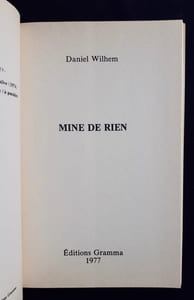 Mine de rien -