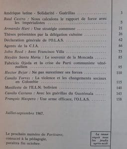 Partisans n°38. Juillet-septembre 1967 -
