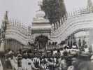 Photographie originale 21,8x29cm sur papier fort - . RAJAN (T.S.) - RAMESWARAN - Ramalinga Pratishtha - 