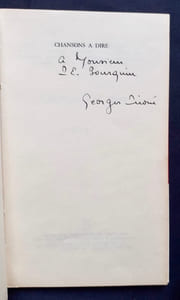 Chansons à dire -