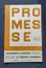 Promesse, revue trimestrielle de culture : n°3, été-automne 1961 - . VALIN (Jean-Claude) - Joseph Rouffranche, Jean Breton, Patrice Cauda, Louis ...