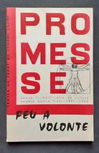 Promesse, revue trimestrielle de culture : n°4, hiver 1961 - 1962 - 