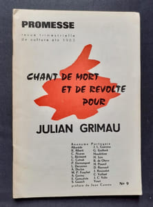 Promesse, revue trimestrielle de culture : n°9, été 1963 -