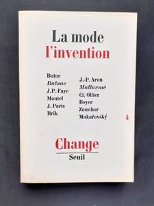 Change - Collectif Change N° 4 : La mode, l'invention - 