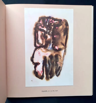 Henri Michaux - oeuvres récentes -. MICHAUX (Henri) -