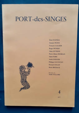 Port-des-Singes - n°4 : 1977 - . DAUMAL (René) - MASUI (Jacques) - LALLIER (François) - MUNIER (Roger) - LEVEQUE (Alain) - PAIRE (Alain) - DURAND ...
