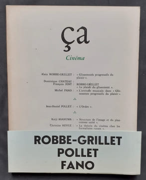 Ça - Cinéma : n°3 -. ROBBE-GRILLET (Alain) - CHATEAU (Dominique) - JOST (François) - FANO (Michel) - POLLET (Jean-Daniel) - ASANUMA (Keiji) - REVUZ ...