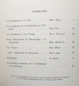 La Cathédrale de Strasbourg 1439-1939 - Le Point, numéro spécial, n°XIX, février 1939 -