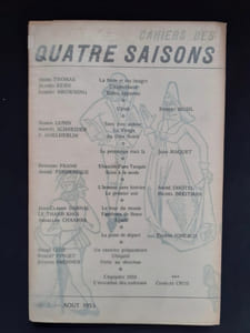 Cahiers des saisons : collection complète du n°1 à 49, août 1955 - printemps 1967 -
