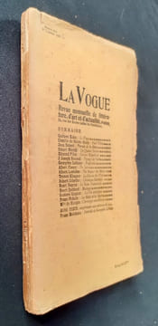 La Vogue. Revue mensuelle de littérature, d'art et d'actualité - Nouvelle série : N°1, janvier 1899.. KAHN (Gustave) - MERRILL (Stuart) - LEBLANC ...