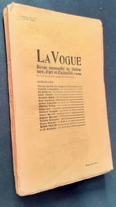 La Vogue. Revue mensuelle de littérature, d'art et d'actualité - Nouvelle série : N°5, mai 1899.