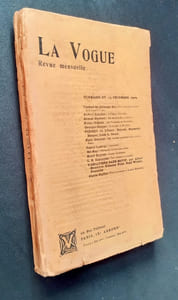 La Vogue. Revue mensuelle de littérature, d'art et d'actualité - Nouvelle série : N°23, décembre 1900.