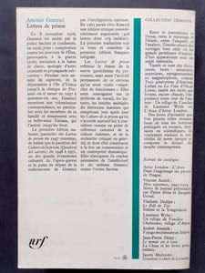 Lettres de prison -