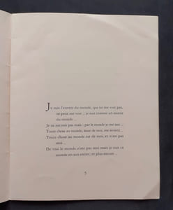 Je suis l'envers du monde - Inscription -