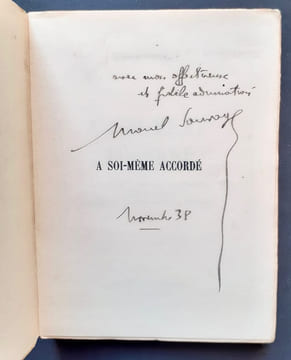 A soi-même accordé : Cicatrices, Voyage en autobus, Libre-échange, "Socrate se meurt, Socrate est mort" - 1915-1930 -. SAUVAGE (Marcel) -