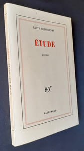 Etude - poèmes -