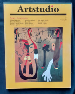 Artstudio N°14: Automne 1989: Espagne: deux générations.