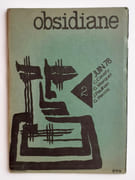 Obsidiane N°2, juin 1978.  par CAVAFY (Constantin). PERROS (Georges). MARQUET (Gabrielle). PAULHAN (Jean). ALHAU (Max). CARON (Maxime).  - Image 1