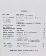 Obsidiane N°7 & 8. octobre 1979. par CHAR (René). BENHAMOU (Maurice). CRANE (Hart). GATEAU (André). JOUBERT (Jean). THOMAS (Henri).  - Image 1
