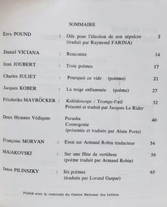 Obsidiane N°16. Septembre 1981.