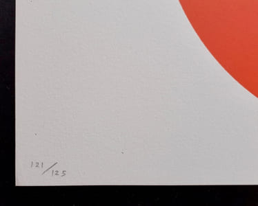 Variations I : lithographie originale signée, 1995.