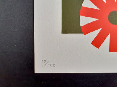 Variations III : lithographie originale signée, 1995.