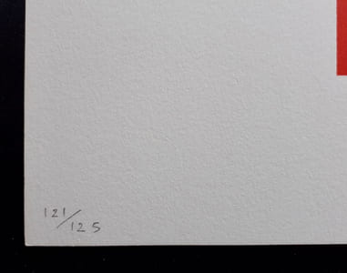 Variations IV : lithographie originale signée, 1995.