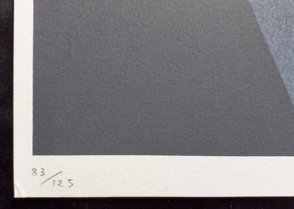 Variations V : lithographie originale signée, 1995.