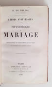 Physiologie du mariage ou Méditations de philosophie éclectique sur le bonheur et le malheur conjugal. par BALZAC (Honoré de) - - Image 3