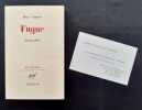 Fugue. Biographie. . LAPORTE (Roger) - (Roger Munier) -