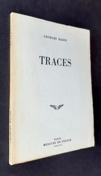 Traces.. BADIN (Georges) - (Maurice Blanchot) -