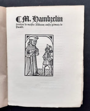 Maistre Hambrelin serviteur de maistre Aliborum cousin germain de Pacolet. (Auguste Veinant) - (Maistre Hambrelin) - 