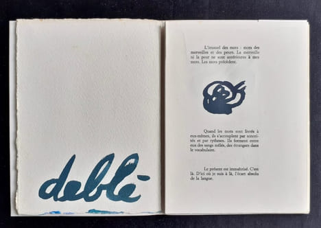 Autres fragments de langue -. LE BOT (Marc) - DEBLE (Colette) -