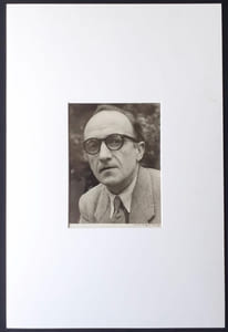 Portrait photographique d'André Dhôtel -