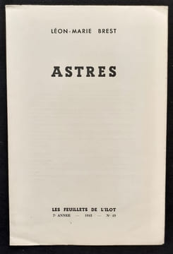 Astres - . BREST (Léon-Marie) -