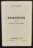 Démences - . SAMBLAC (Jean de) - 