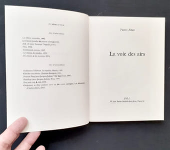 La voie des airs.